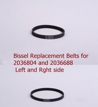 Bissel Replacement Belts 2036804 and 2036688  Left and right side - £8.42 GBP