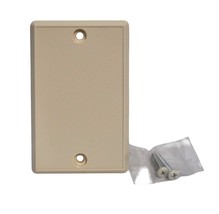 Central Vacuum Cleaner Blank Inlet Cover Almond - $5.95