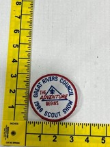 Great Rivers Council 1988 Scout Show The Adventure Begins Patch BSA Boy ... - $14.85