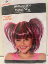 New pink pigtail wig halloween costume 8+ - £10.72 GBP