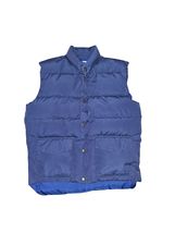 Vintage 90s Cabela’s Goose Down Puffer Vest Navy Blue Men’s Size Medium - €23,58 EUR
