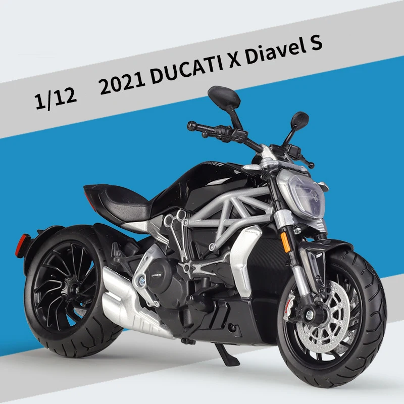 Maisto 1/12 DUCATI X Diavel S 2021 Die Cast Motorcycle Model Collection ... - $22.64