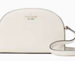 Kate Spade Perry Off White Saffiano Leather Dome Crossbody K8697 NWT $27... - $98.00