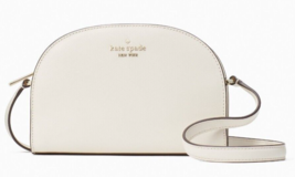 Kate Spade Perry Off White Saffiano Leather Dome Crossbody K8697 NWT $279 FS - £77.71 GBP
