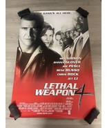 “Lethal Weapon 4” Original Movie Poster Release Promo 27x40 CV - $364.17 MXN