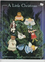 A Little Christmas Decorative Tole Painting Book Ornaments Farley Wilburn - £7.43 GBP