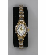 Watch-It Gold/Silver Tone Stretch Band Women&#39;s Quartz Watch UNTESTED - €10,49 EUR
