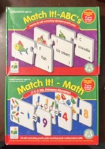 2x Lot - The Learning Journey: Match It! - ABCs And Match It! - MATH Great Cnd - £11.87 GBP