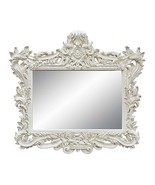 Adara 62&quot;x54&quot; Mirror, Antique White Finish - $18,591.60 MXN