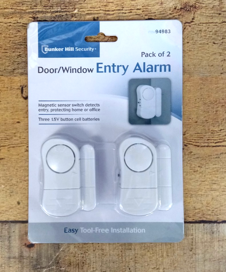 Door Window Security Alarm Bunker Hill Security Pack of 2 - $7.49