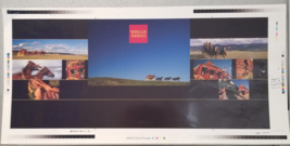 Wells Fargo Advertising Preproduction Art Work Stagecoach Horses Mountain 2005 - £15.06 GBP