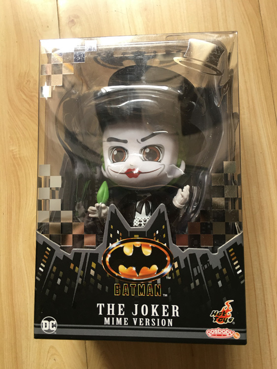 Hot Toys Cosbaby 1989 Batman Movie The Joker Mime Version Action Figure  - $42.00