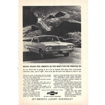 Chevrolet Impala Super Sport Coupe Bucket Seats 1960s Vintage Print Ad 9... - $9.41
