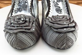 Naughty Monkey Women Sz 7 M Gray Platform Synthetic Shoes NMW0599032 - £15.92 GBP