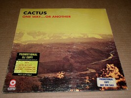 Cactus One Way Or Another Record Album Vinyl Atco Label Promo - £76.66 GBP