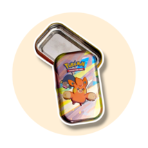 Paldea Friends Pokemon Mini Storage Tin: Pawmi and Lechonk (empty) - $12.90