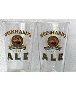 2 Weinhards Blue Boar Ale Pint Glasses The Original Accept No Other - £22.44 GBP