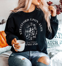 Stratford-upon-Avon England Sweatshirt, Vintage Women&#39;s Great Britain Crewneck S - £35.12 GBP