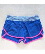 Ivivva by Lululemon Speedy Shorts Lined Girls Size 14 Purple Pink Athletic - £18.58 GBP