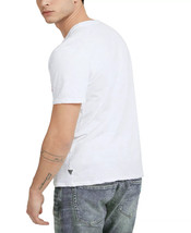 Guess Men&#39;s Eco Organic Cotton Western Graffiti T-Shirt Pure White-XL - £17.94 GBP