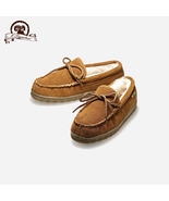 K.Signature Dave Moc. Men&#39;s Australian Sheepskin Moccasin slippers Loafers - $99.00