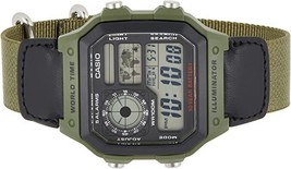 Casio AE1200WHB-3B Men&#39;s Illuminator Digital Multi-Mission Watch - £38.36 GBP