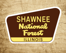 Shawnee National Forest Decal Sticker 3.75&quot; x 2.5&quot; Illinois Park Vinyl - £4.41 GBP