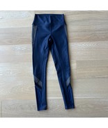 Alo High Rise Elevate Leggings Navy Blue Grey XS - $29.02