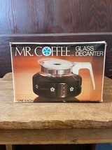 Mr Coffee Replacement Carafe White Model D-76 New Old Stock Open Box 1975 - £13.30 GBP