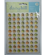 Daisy Hill Alphabet Dome Stickers 70 Pieces NEW - £7.77 GBP