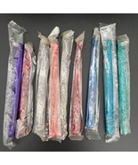 9 LOT Butler Gum #308 End Tuft Vintage Soft Tapered Trim Toothbrush MADE... - $19.54