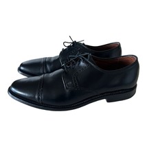Allen Edmond Clifton Black Leather Cap Toe Oxford Dress Shoe Men 11D - $183.15