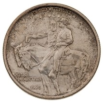 1925 50C Pierre Mountain Commémoratif Demi Dollar En Au + État , Léger T... - $78.69