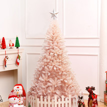 Costway 6ft Artificial Christmas Tree Hinged Full Fir Tree w/ Stand Holi... - $109.99