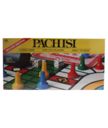 1989 Pachisi Parcheesi Golden Deluxe Edition Board Game 4869 - New &amp; Sealed - £21.66 GBP