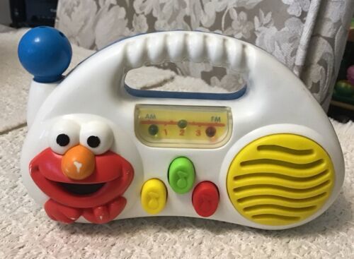 Fisher Price TYCO Sesame Street ELMO&#39;S BOOM BOX - Plays 12 Different Songs - $27.72