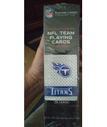 PSG NFL Licensed Tennessee Titans Diamond Plate Playing Cards Display Lo... - $47.29