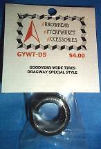 Scale Detail Accessories / Resin Tires - Goodyear Wide Tires - Dragway S... - $4.00