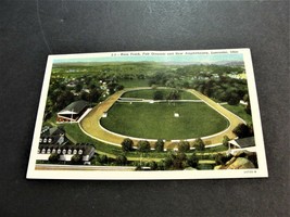 Race Track, Fair Grounds and New Amphitheatre-Lancaster, Ohio- 1940s Postcard. - £5.12 GBP