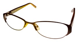 Jones New York Mens Metal Brown Soft Rectangle Eyewear Frame,  J135 49mm - $35.99
