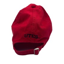 Utah Utes Hat Red Canvas Baseball Adjustable Mens Officially Licensed - $17.80