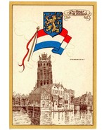 Postcard Greetings from Holland Dordrecht Erven Lucas Bols Distillers Am... - £3.92 GBP