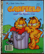 Garfield and the Space Cat Little Golden Book 1988 - £11.98 GBP
