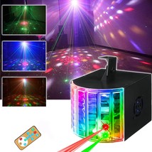 DJ Party Lights, Disco Lights, Projection Laser Lights,Sound-Controlled ... - £40.89 GBP