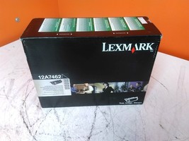 New Lexmark 12A7462 High Yield Black Print Cartridge Sealed Box - $59.40