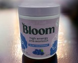 Bloom Nutrition HIGH ENERGY PRE-WORKOUT Powder BLUE RASPBERRY  Exp 05/25 - $33.85
