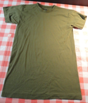 IRREGULAR OG OLIVE GREEN USMC US MARINE CORP T SHIRT 100% COMBED COTTON ... - $245.67 MXN