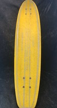 Vintage Yellow Fiberglass World Champion Freestyler Skateboard ACS430 Tr... - $20.00
