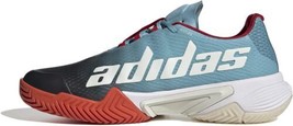 adidas Womens Barricade Tennis Shoes Size 9 Color Preloved Blue/Silver Metallic - £81.56 GBP