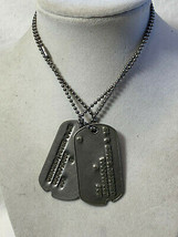 Military Gear Solider Personal Pair Of Dog Tags Gerozak, Peter J Jr Cath... - £63.90 GBP
